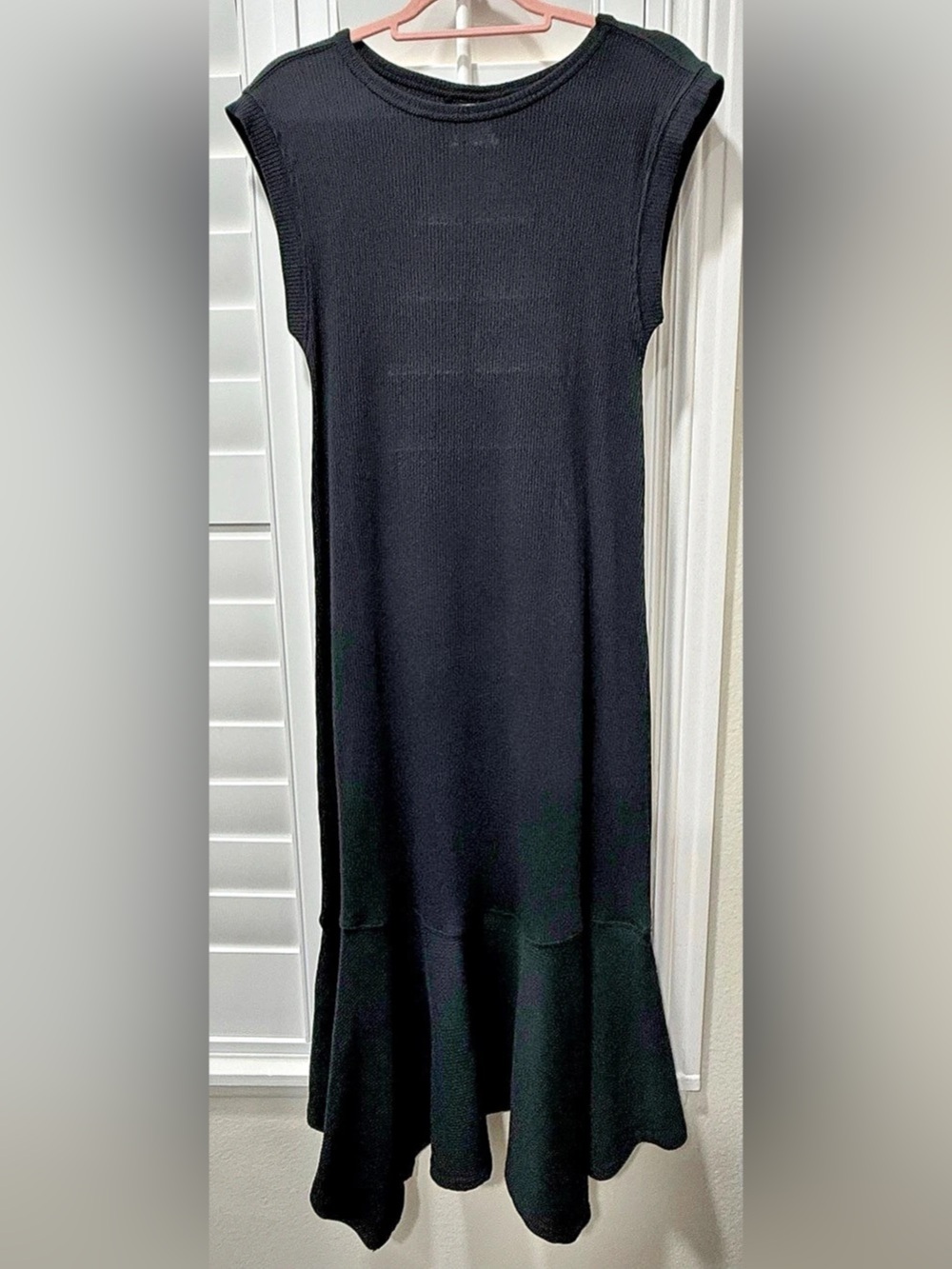 Daily Practice Black Midi Dress NWT